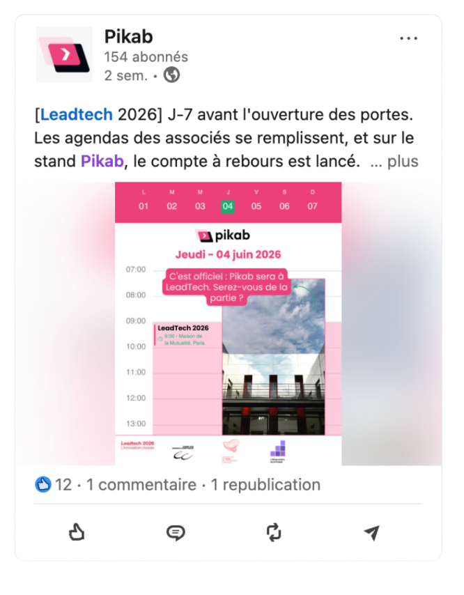 Exemple de réalisation PIKAB
